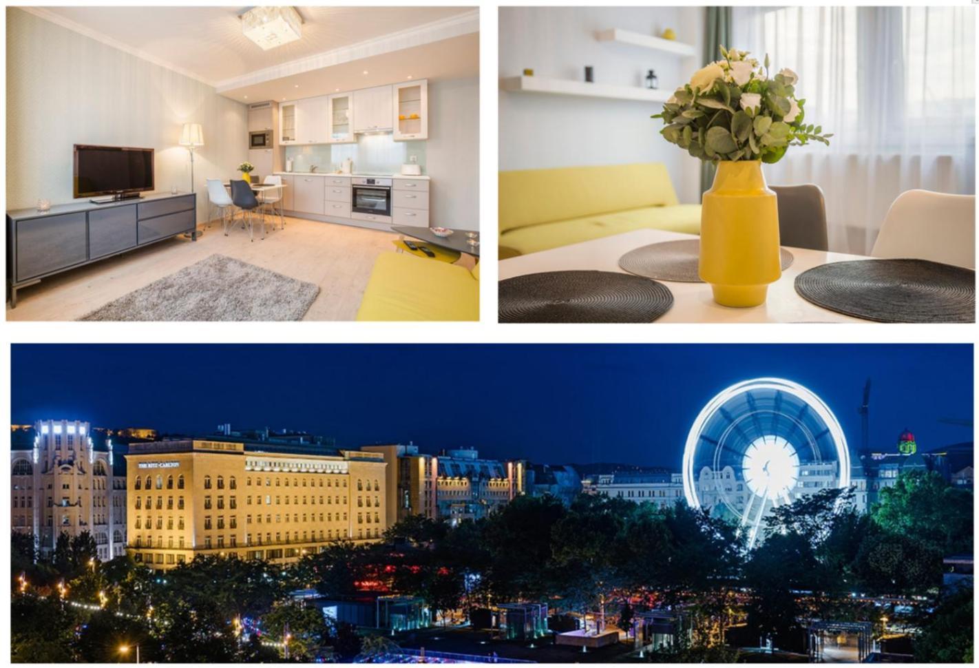 Big Wheel Panoramica Apartment Budapest Exterior foto